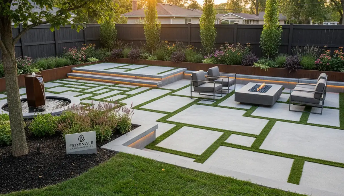 Landscaping crew serving Detroit, MI with professional lawn care and landscape maintenance