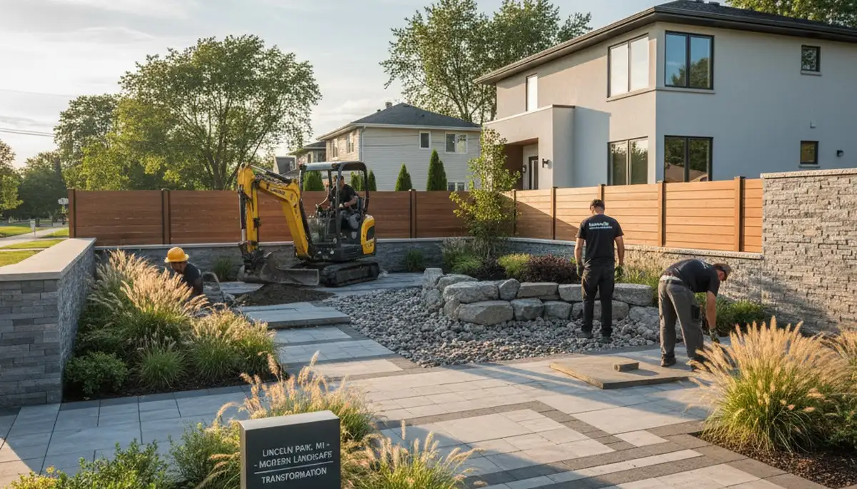 Detroit, MI landscaping service for residential lawn care and outdoor property maintenance