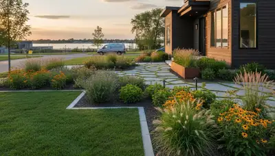 Detroit, MI landscaping crew providing professional lawn care and outdoor property maintenance
