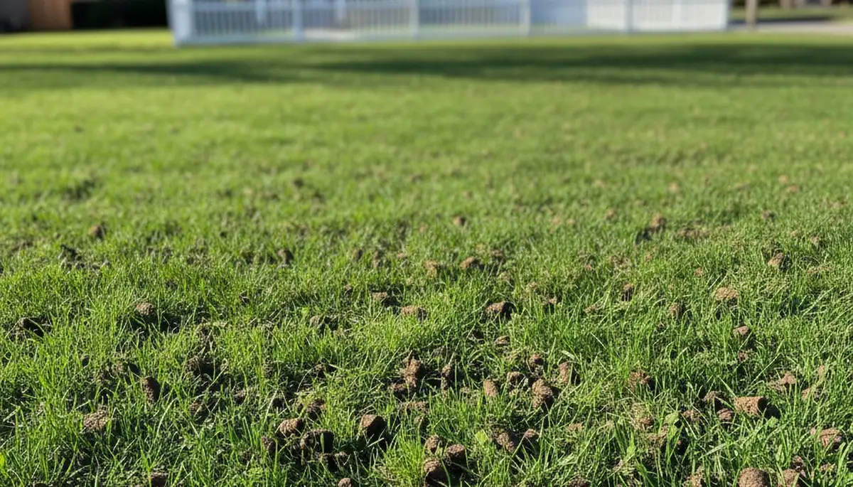 Detroit MI lawn recovering after professional aeration with greener, thicker grass by Greater Detroit Landscaping